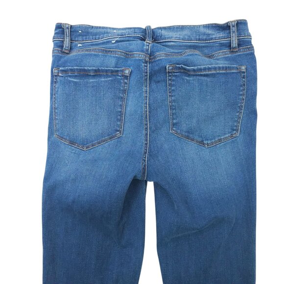 Loft Legging Jean Mid Rise Womens Size 28/6 Stretch Medium Wash Denim - Picture 10 of 14